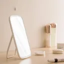 Фото 2 — Зеркало для макияжа с LED подсветкой, LED Makeup Mirror, Белый / Настольное зеркало аккумуляторное