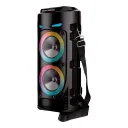 Фото 2 — Портативная колонка ZQS4239, Bluetooth 5.0, 8Wх2 Вт, 1800mAh с пультом и проводным микрофоном