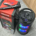 Фото 6 — Портативная колонка ZQS4239, Bluetooth 5.0, 8Wх2 Вт, 1800mAh с пультом и проводным микрофоном