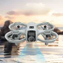 Фото 6 — Мини-дрон квадрокоптер + пульт управления, S11 Mini Neo Drone, Серый / Аккумуляторный квадрокоптер / Ударопрочный складной дрон