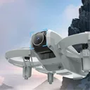 Фото 5 — Мини-дрон квадрокоптер + пульт управления, S11 Mini Neo Drone, Серый / Аккумуляторный квадрокоптер / Ударопрочный складной дрон