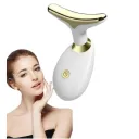 Фото 4 — Лифтинг массажер для лица и шеи Face Lifter, Белый / Микротоковый массажер для шеи и лица с импульсным светом