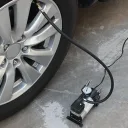 Фото 6 — Автомобильный компрессор от прикуривателя 965 кПа, Air pump HS-208, Черный / Насос для автомобильных шин