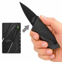 Фото 2 — Нож-кредитка CardSharp 2 складной 65 мм из нержавеющей стали, компактный нож в формате банковской карты