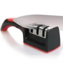 Фото 2 — Точилка для ножей Sharpener RS-168 NJ-523, Черный / Кухонная механическая точилка / Ножеточка
