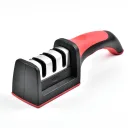 Фото 5 — Точилка для ножей Sharpener RS-168 NJ-523, Черный / Кухонная механическая точилка / Ножеточка