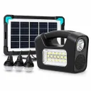 Фото 2 — Фонарь с колонкой GDLITE GD-3 MUSIC солнечная панель Bluetooth FM