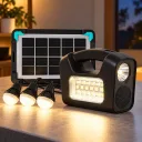 Фото 3 — Фонарь с колонкой GDLITE GD-3 MUSIC солнечная панель Bluetooth FM