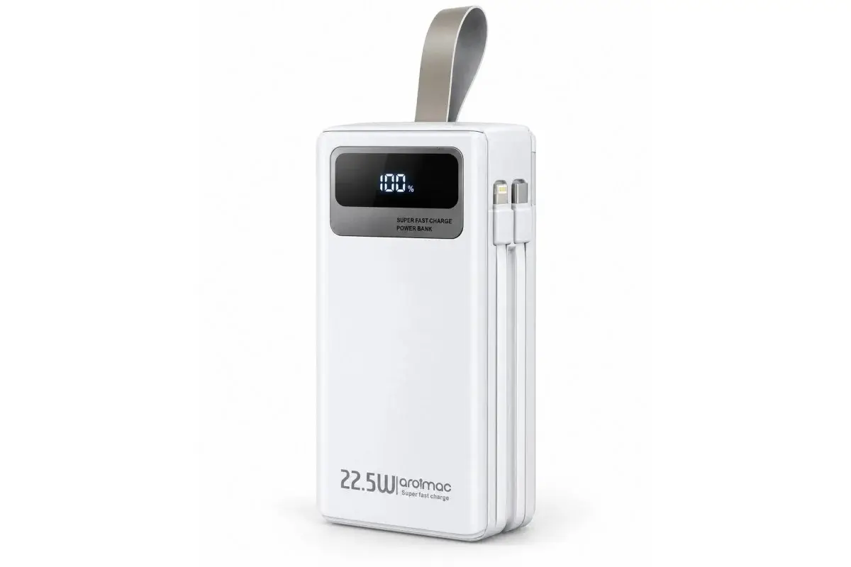 Белый Power Bank Aroimac ORA503 40000 mAh
