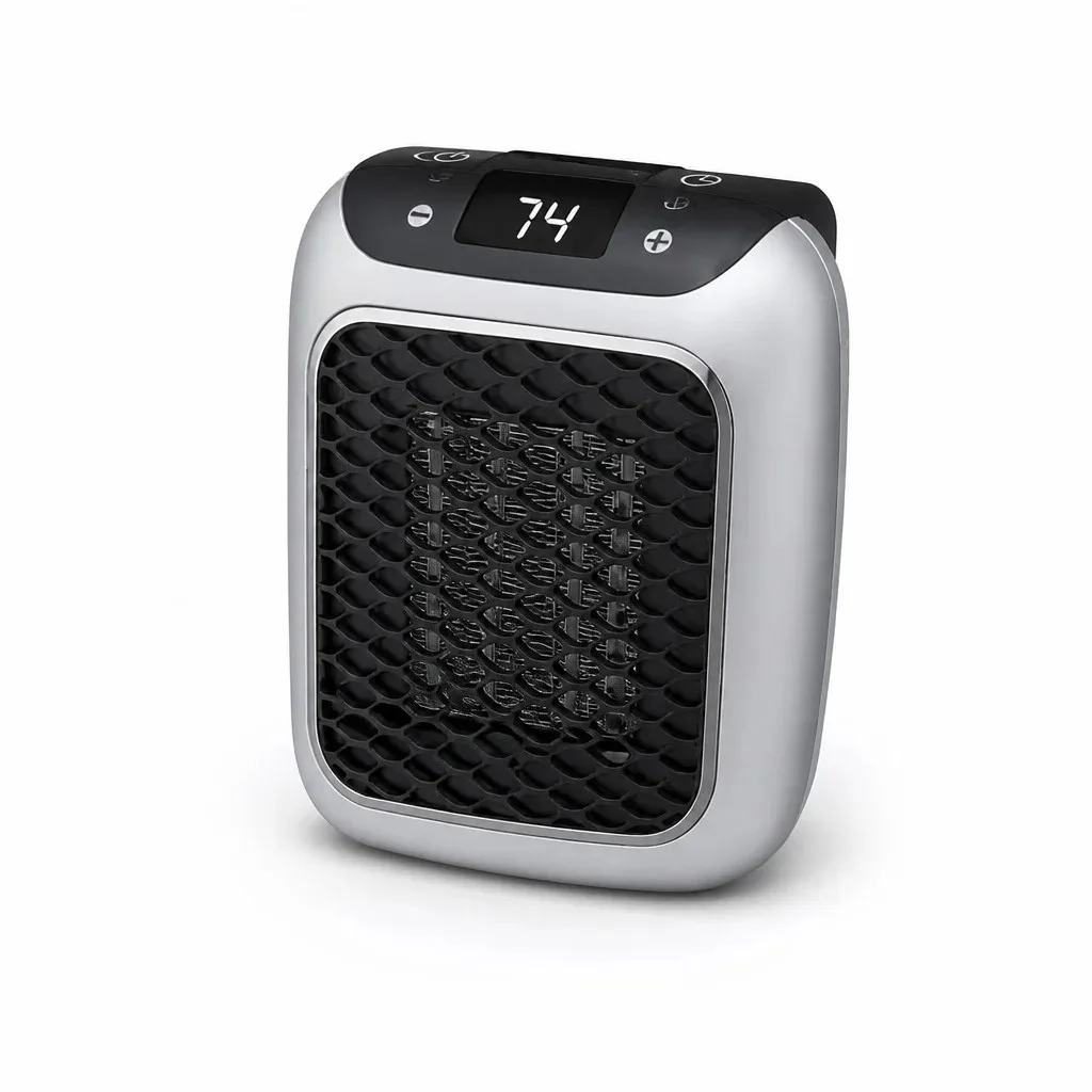 Обігрівач портативний керамічний Heater Turbo 800 Вт, з пультом, від мережі