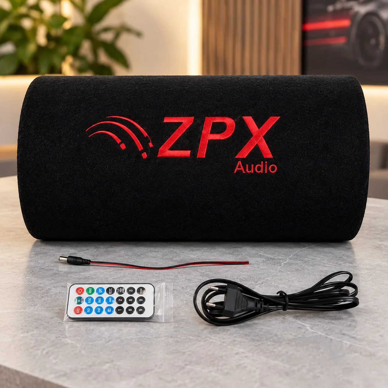 Активний автомобільний сабвуфер ZPX ZX 8 SUB, 800 Вт