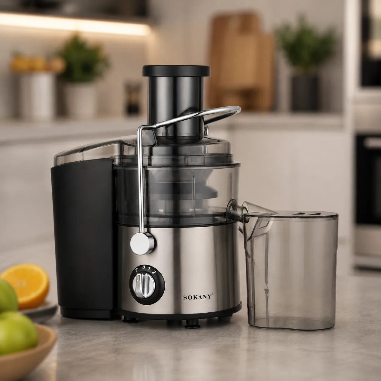 Juicer Sokany SK-JB-176, 2 speeds, 800W