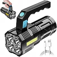 Ліхтарик ручний світлодіодний Multi Function Portable Lamp, водонепроникний, USB-зарядка