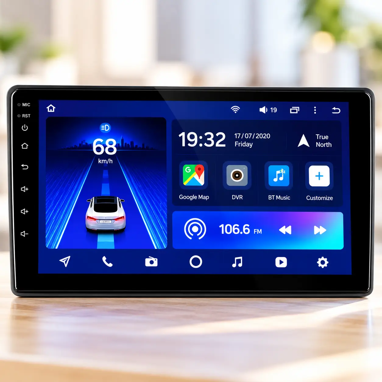 Магнитола BM-Mate 30 Pro 4G 8 Core / Автомагнитола 4+32GB / Мультимедиа в авто CarPlay и Android Auto