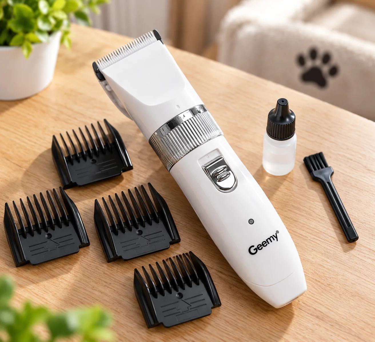 Машинка для стрижки тварин Gemei GM-634, USB