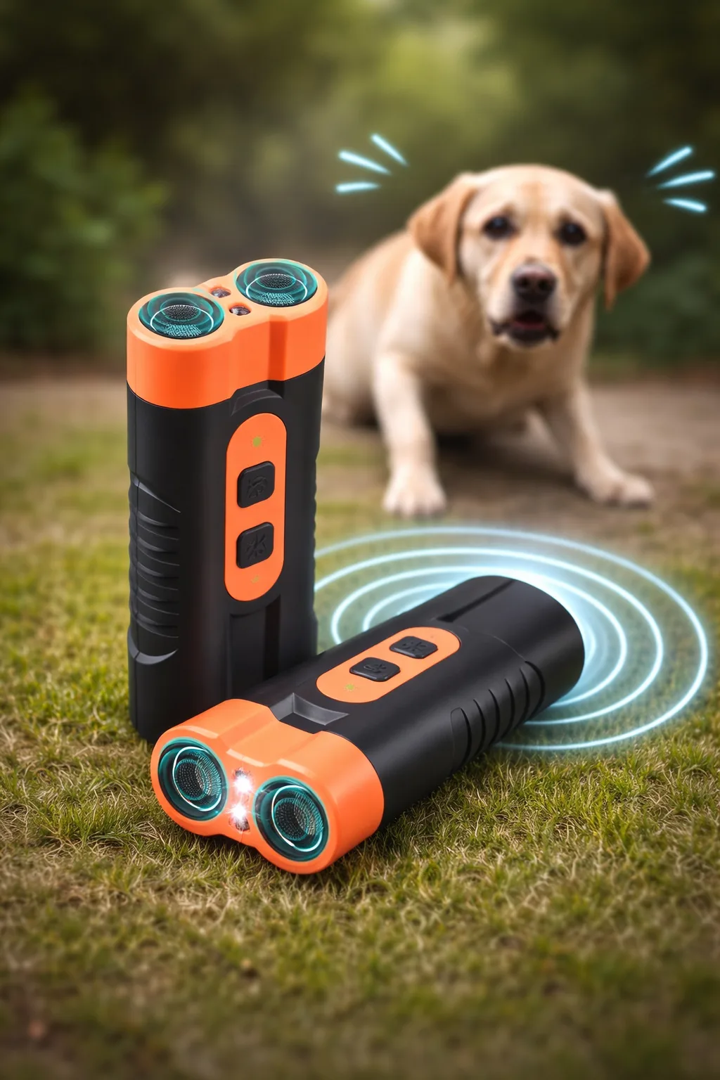 Відлякувач собак ультразвуковий Anti Dog Bark, з ліхтариком, Type-C, портативний