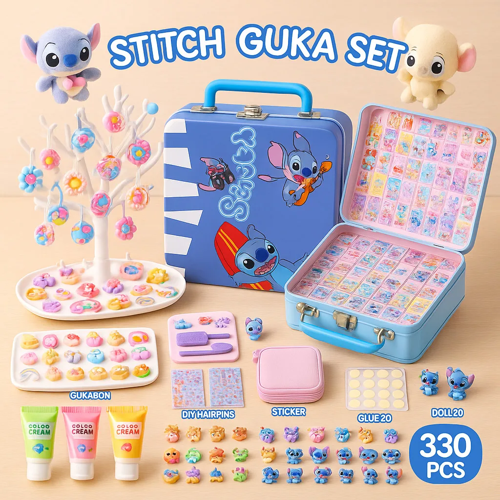 Набір для творчості Стіч Stitch Guka Set, 330 предметів