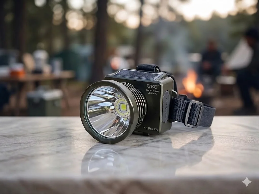 Налобний ліхтар UKC K8 Pro FS акумуляторний LED