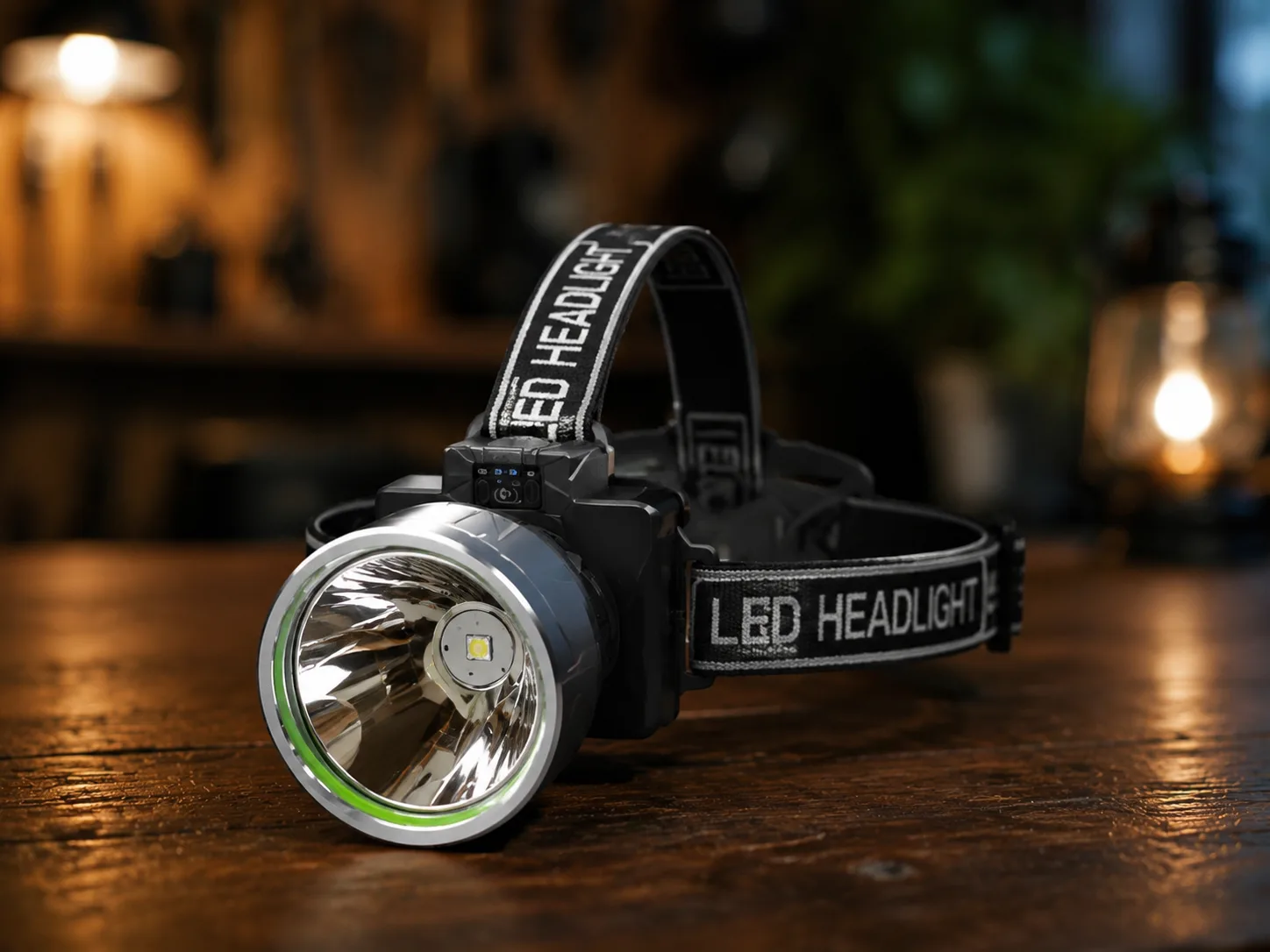 Налобний ліхтарик UKC M10 Pro, LED, заряджання Type-C