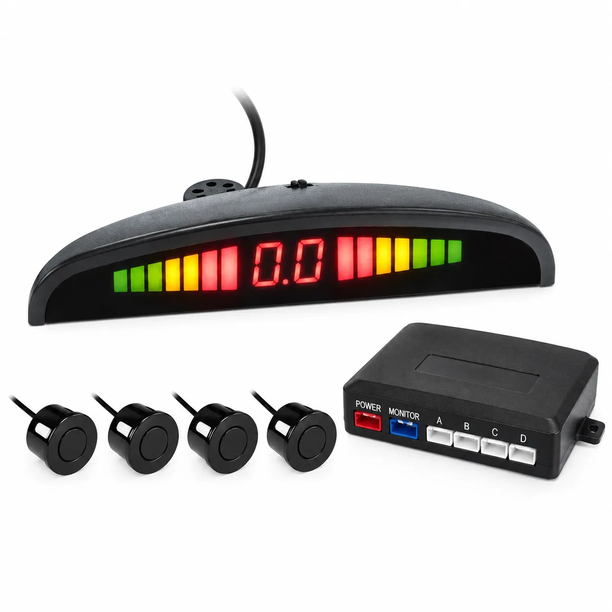 Парктронік Car Radar Parking, 8 датчиків