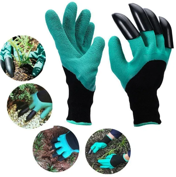 Рукавички-пазурі для саду та городу GARDEN GENIE GLOVES