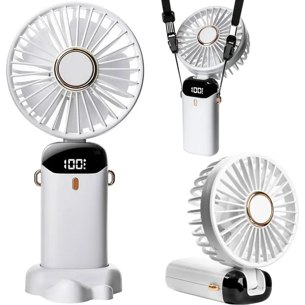 Вентилятор портативний складний, ручний акумуляторний Mini Fan TP-01