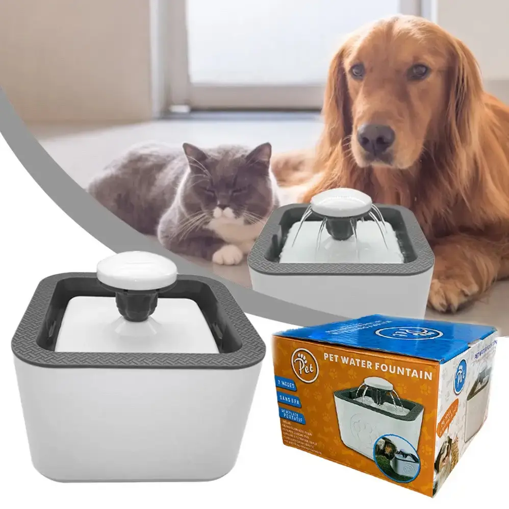 Поилка-фонтан для животных Pet Water Fountain автоматическая
