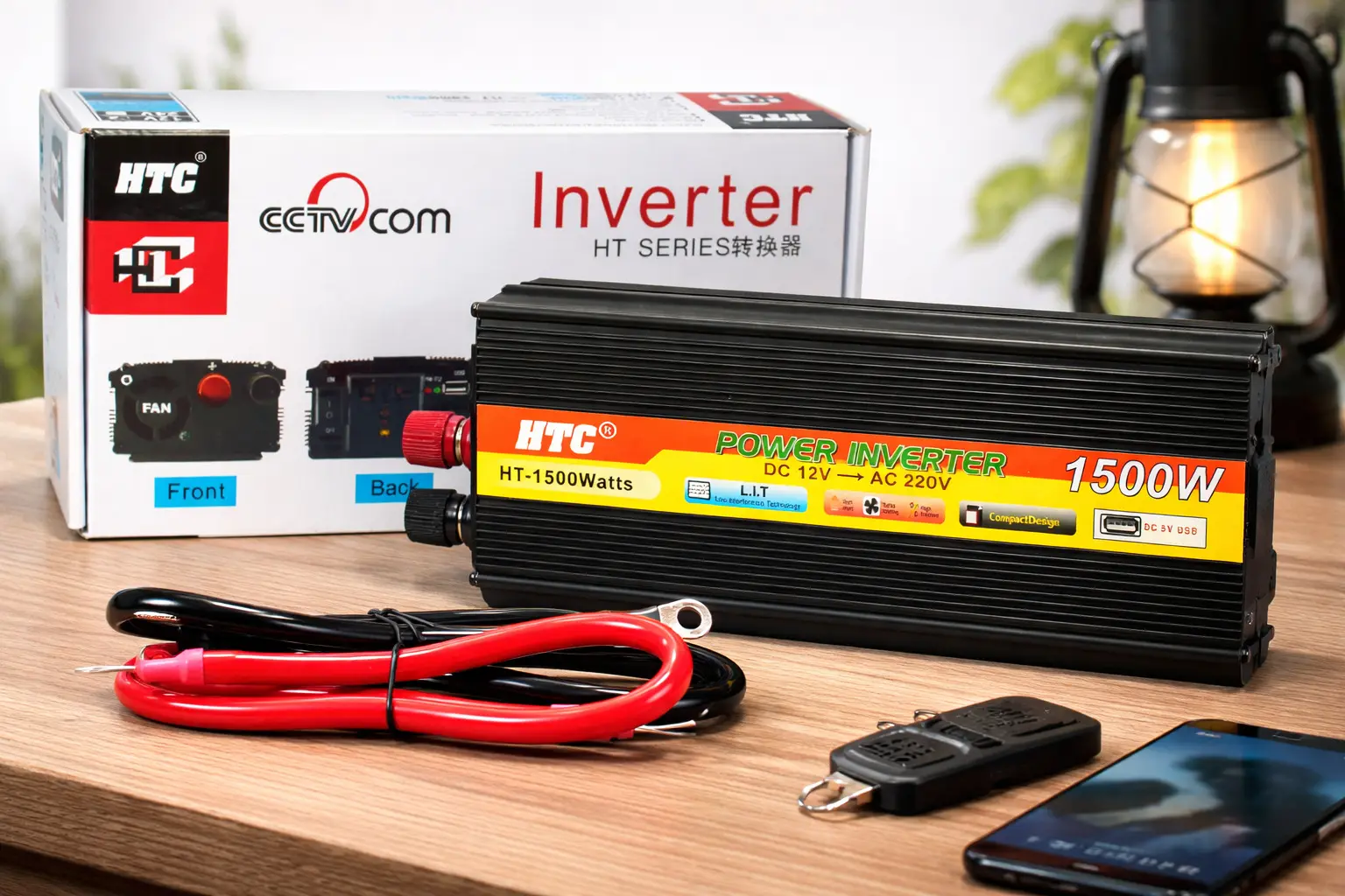 Преобразователь напряжения AC/DC SSK 1500W 12V, автомобильный инвертор