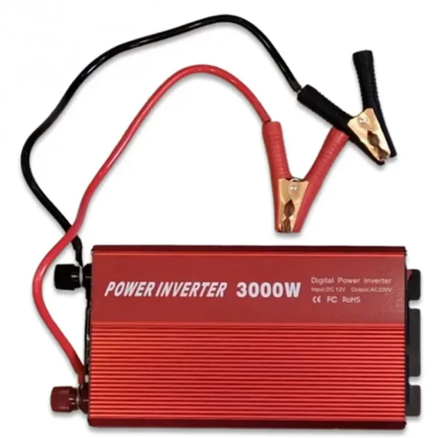 Перетворювач напруги UN-3059 12/220 В, 3000W (робоча 1200W)