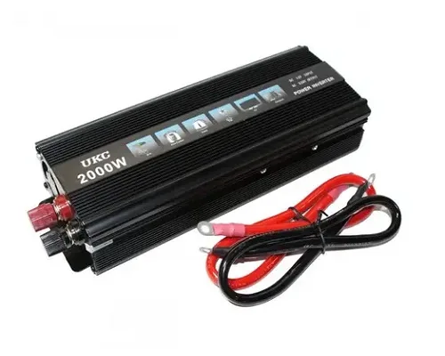 Перетворювач інвертор AC/DC 2000W 12V SSK, чорний