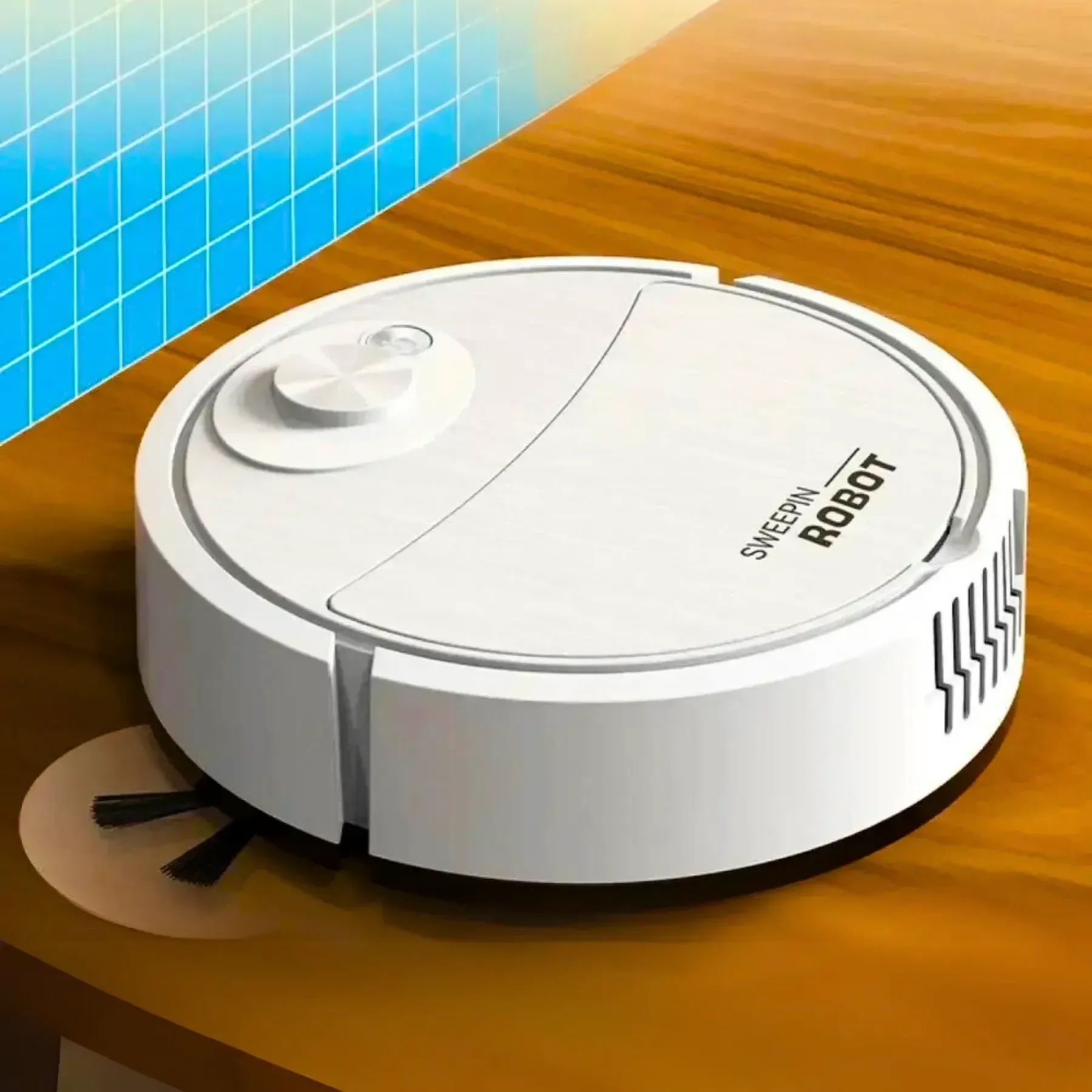 Робот-пилосос акумуляторний Vacuum 8088 LY-541, сухе прибирання, автоматичний