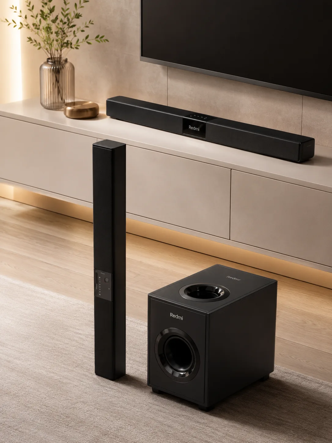 Саундбар для телевізора KTS-2035 із сабвуфером та Bluetooth