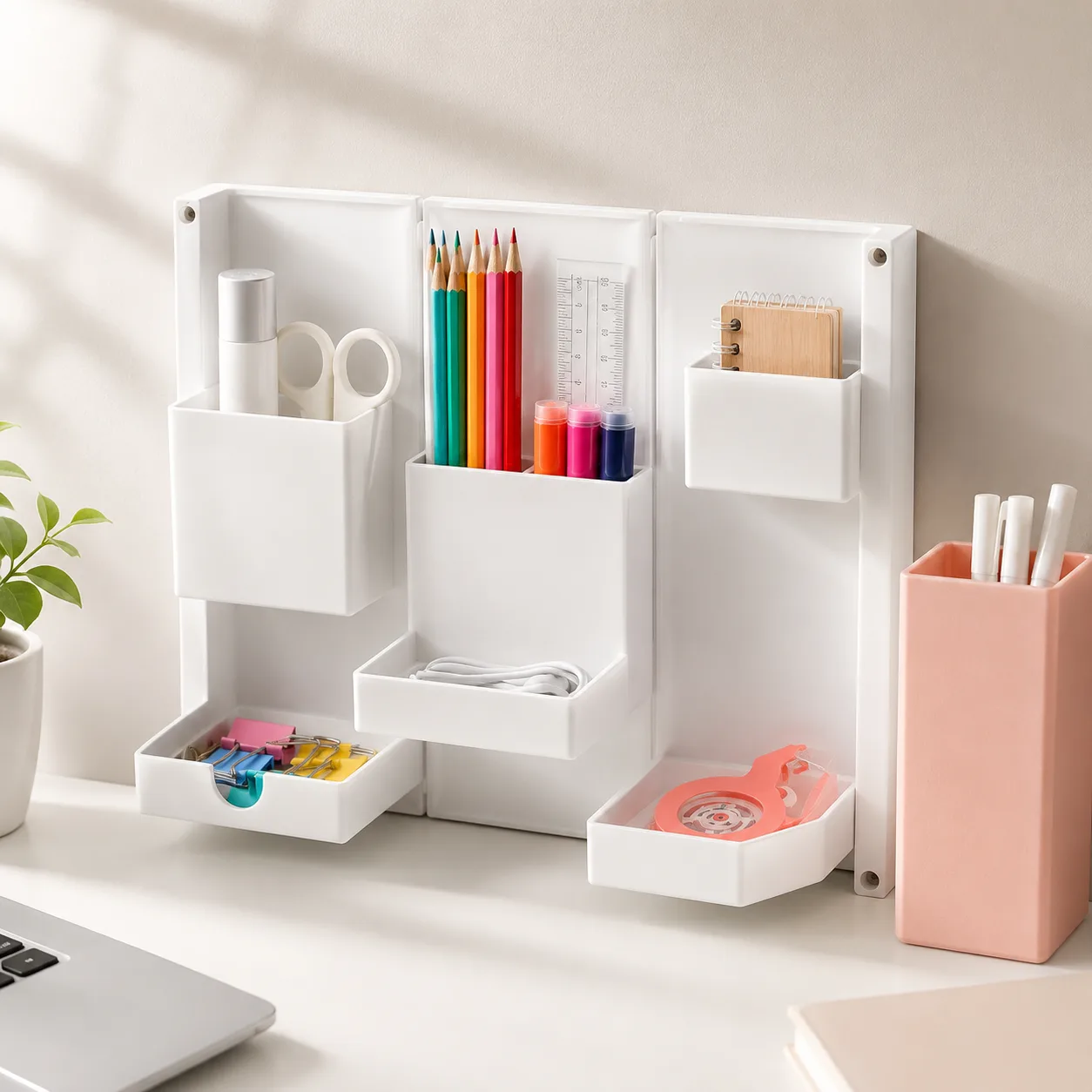 Органайзер настільний складаний Folding Box для канцелярії 28х24,5 см