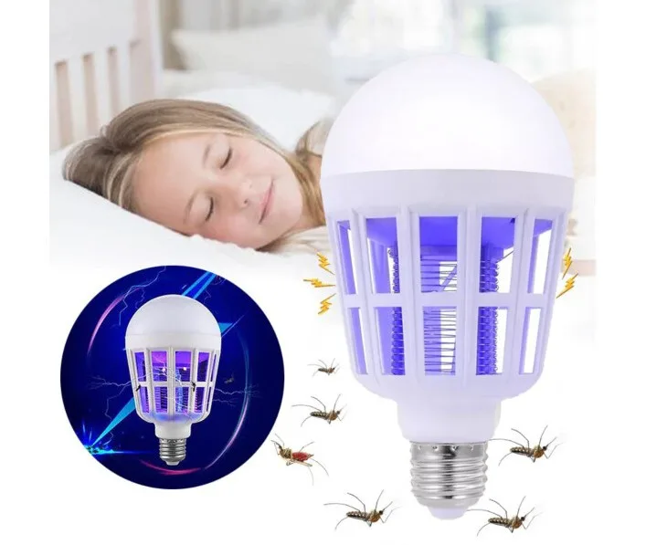 Світлодіодна лампа-відлякувач комарів Mosquito Killer Lamp, 15Вт