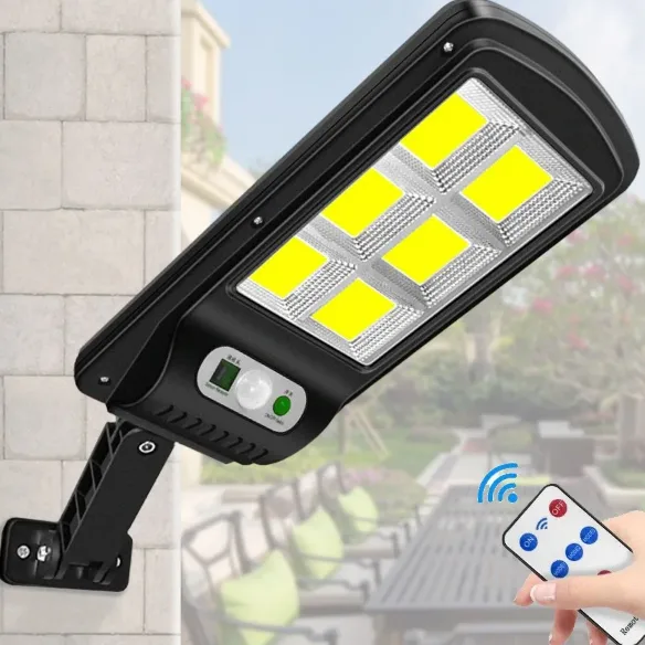 Вуличний ліхтар на стовп Solar Street Light BL BK120-6COB