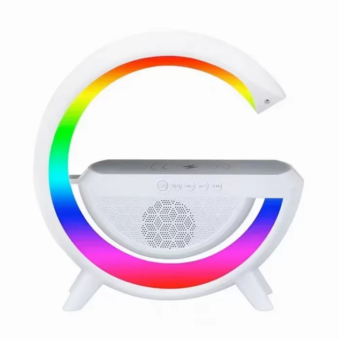 Розумний світильник-нічник з бездротовою зарядкою для телефону та Bluetooth-колонкою