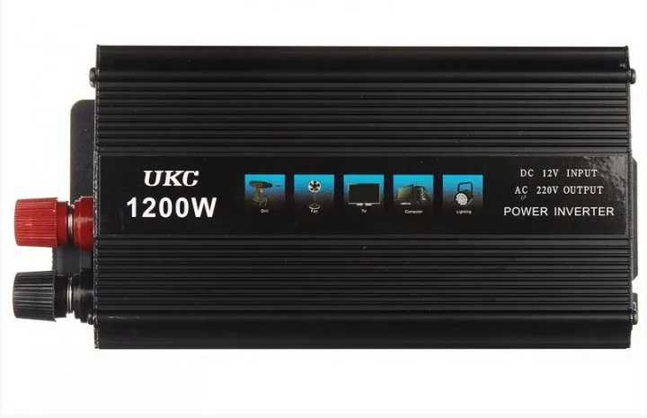 UKC SSK-1200 Power Inverter 12-220V, 1200W