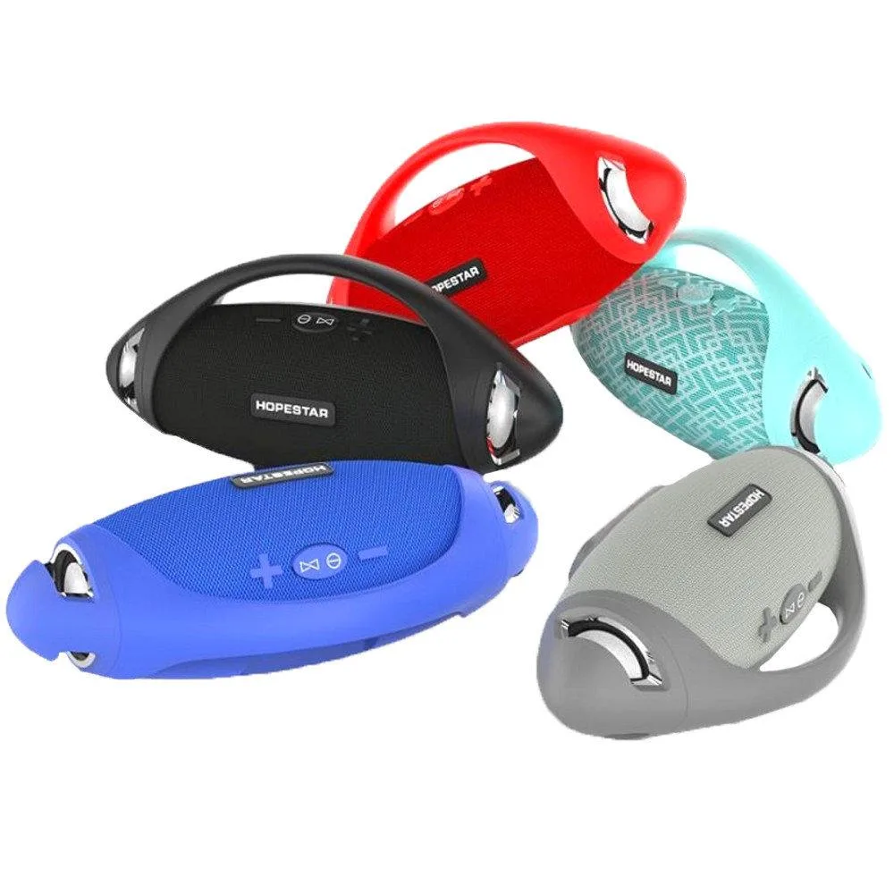 Портативна вологозахищена колонка HOPESTAR H37, Bluetooth, USB, FM