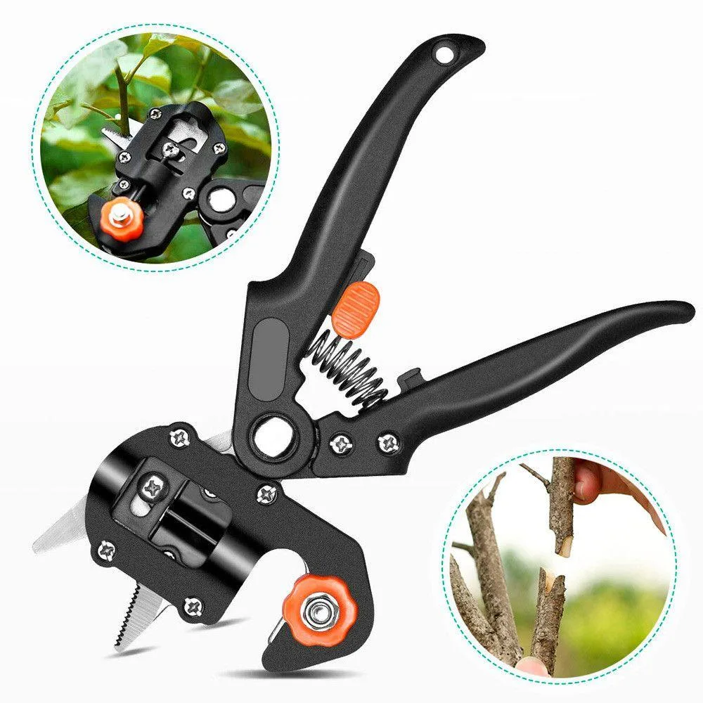 Професійний прищепний секатор Grafting Tool з 3 ножами для обрізки та щеплення дерев