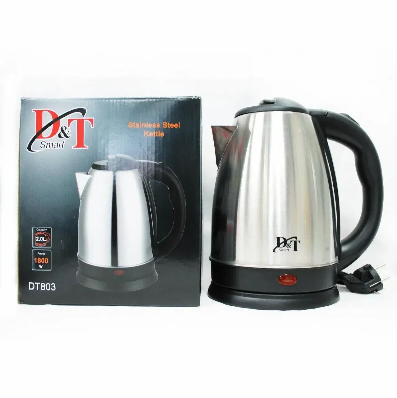 Чайник з нержавіючої сталі D&T Smart DT 803
