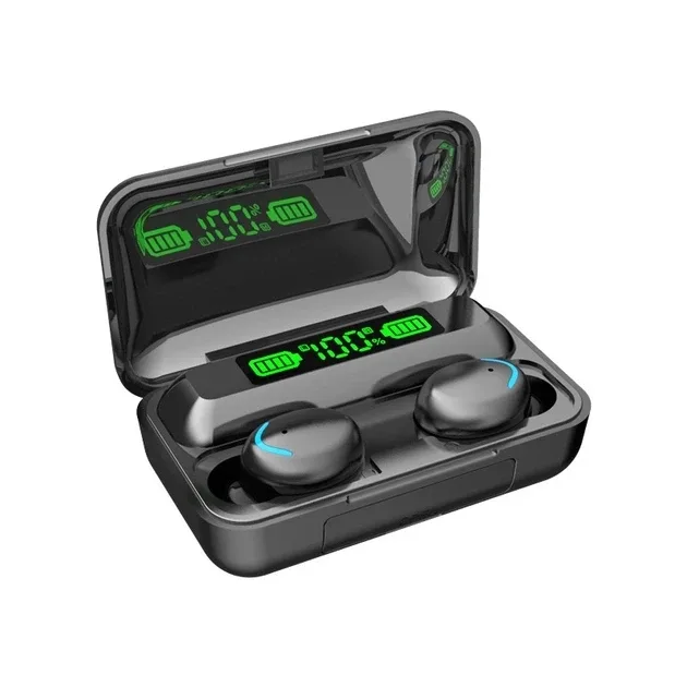 Бездротові сенсорні навушники TWS F9-5 з вбудованим Power Bank