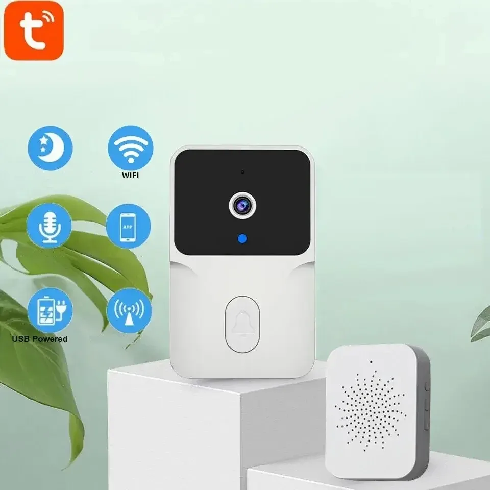 Бездротовий дверний відеодзвінок WiFi Smart Doorbell M6