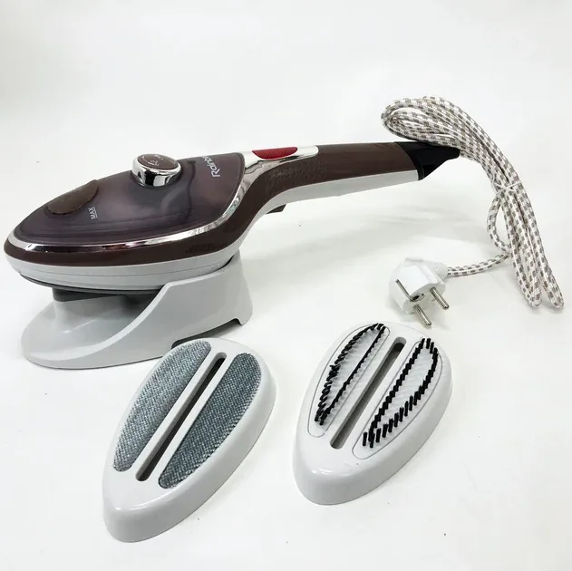 Rainberg RB-6314 handheld garment steamer, 2000W, 2 interchangeable heads, steam brush